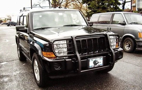 Black Horse Off Road Black Steel Modular 17A081000MA fits 2006 Jeep Commander - Detail View