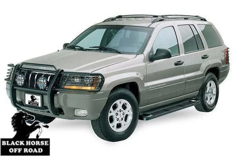 Black Horse Off Road Black Steel Modular 17EB26MA fits 1999-2004 Jeep Grand Cherokee - Detail View