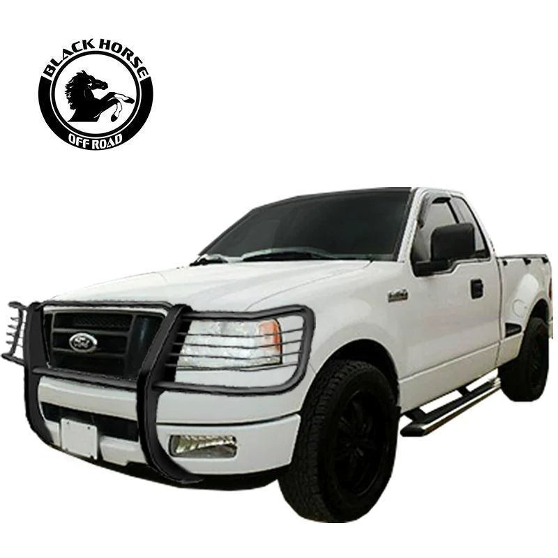 Black Horse Off Road Black Steel Modular 17FP28MA fits 2004-2008 Ford F-150 - Detail View