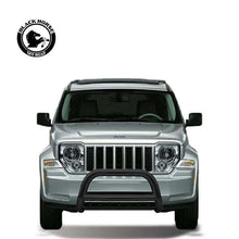 Load image into Gallery viewer, Black Horse Off Road Black Steel No skid plate BB071103A fits 2007-2011 Dodge Nitro / 2002-2007 Jeep Liberty - Detail View