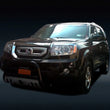 Load image into Gallery viewer, Black Horse Off Road Black Steel Skid Plate BBH1409A-SP fits 2009-2015 Honda Pilot - Main Product View