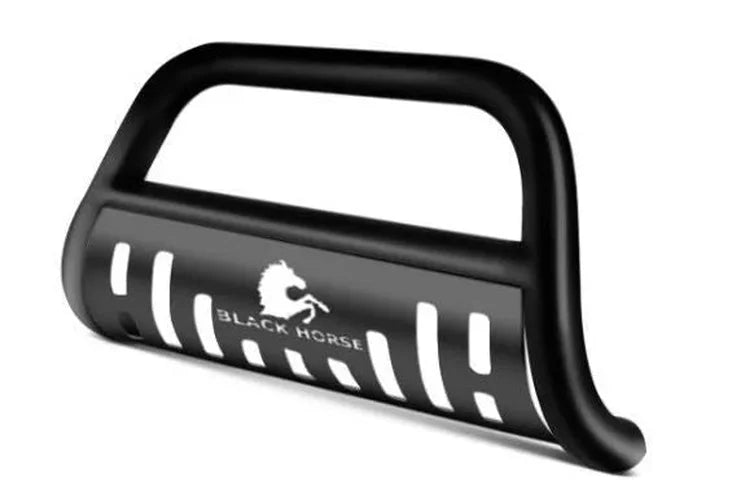 Black Horse Off Road Black Steel Skid Plate BBJPWR18A-SP fits 2021 Jeep Gladiator - Detail View