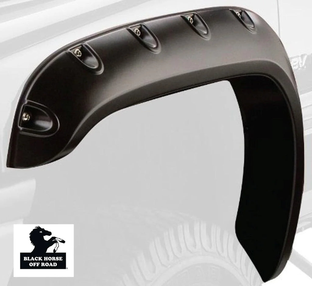 Black Horse Off Road Black TPO Pocket Style FF-NITI01-SM-PKT fits 2004-2015 Nissan Titan - Main Product View