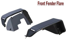 Load image into Gallery viewer, Black Horse Off Road Front Inner Fender Flares Liners TFFJL4F fits 2018-2022 Jeep Gladiator / Wrangler - Main Product View