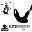 Load image into Gallery viewer, Black Horse Off Road License Plate Bracket C59 - Main Product View