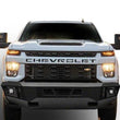 Load image into Gallery viewer, Black Horse Off Road Matte Black Steel Armour I Front Bumper AFB-SI25-20 fits 2020 Chevrolet Silverado 2500 HD / 2021 Chev...