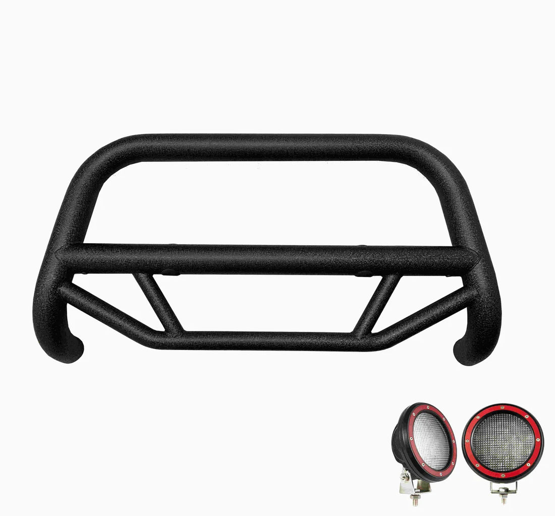 Black Horse Off Road Max T Bull Bar Kit MBT-MT0312-PLFR fits 2010-2024 Toyota 4RUNNER - Side View
