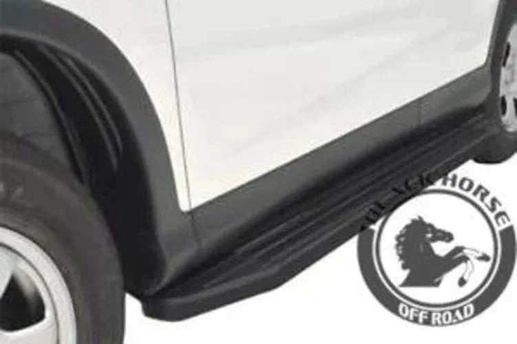 Black Horse Off Road Peerless Running Boards PR-T369BK fits 2019-2022 Toyota RAV4 - Detail View