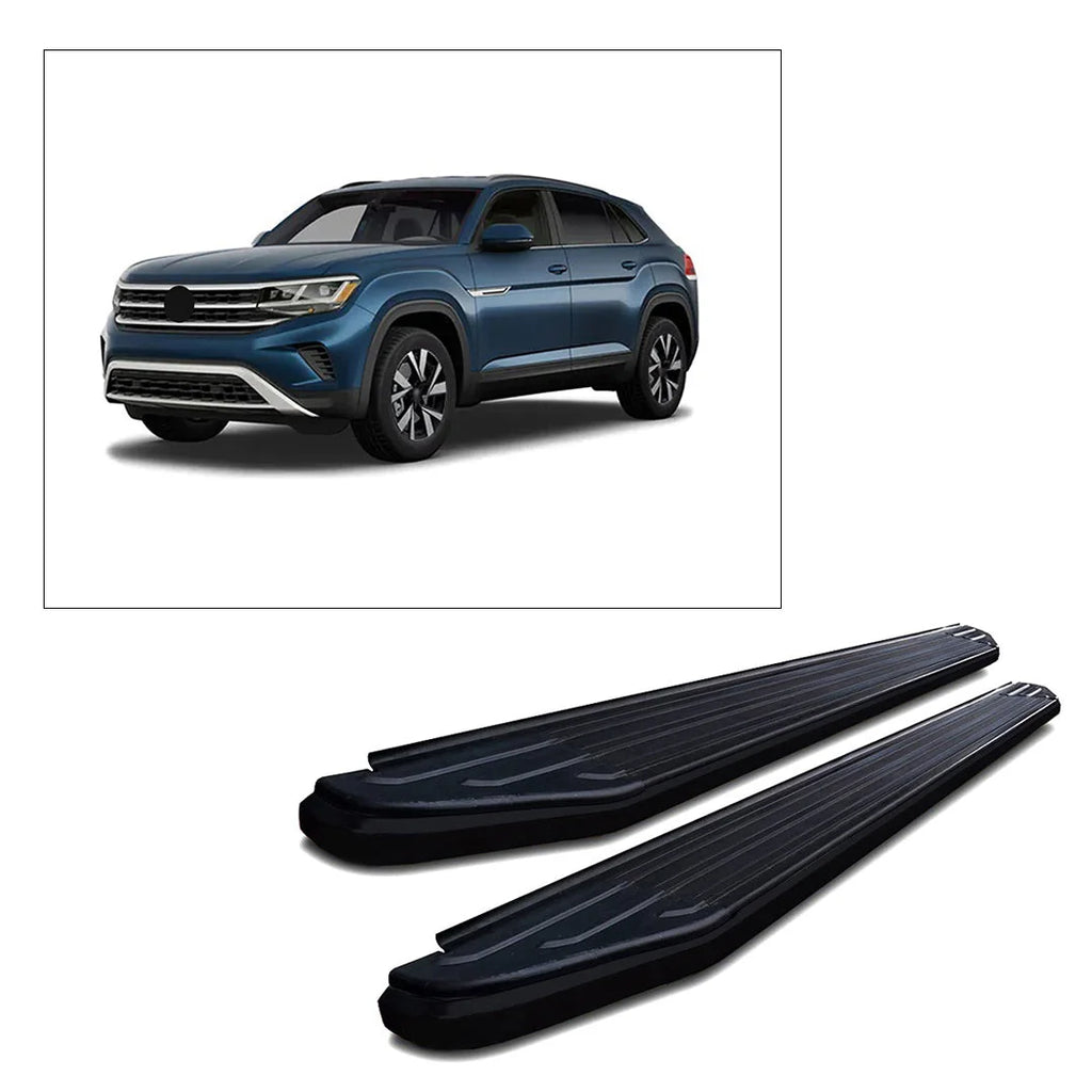 Black Horse Off Road Peerless Running Boards PR-W2076BK fits 2018-2022 Volkswagen Atlas