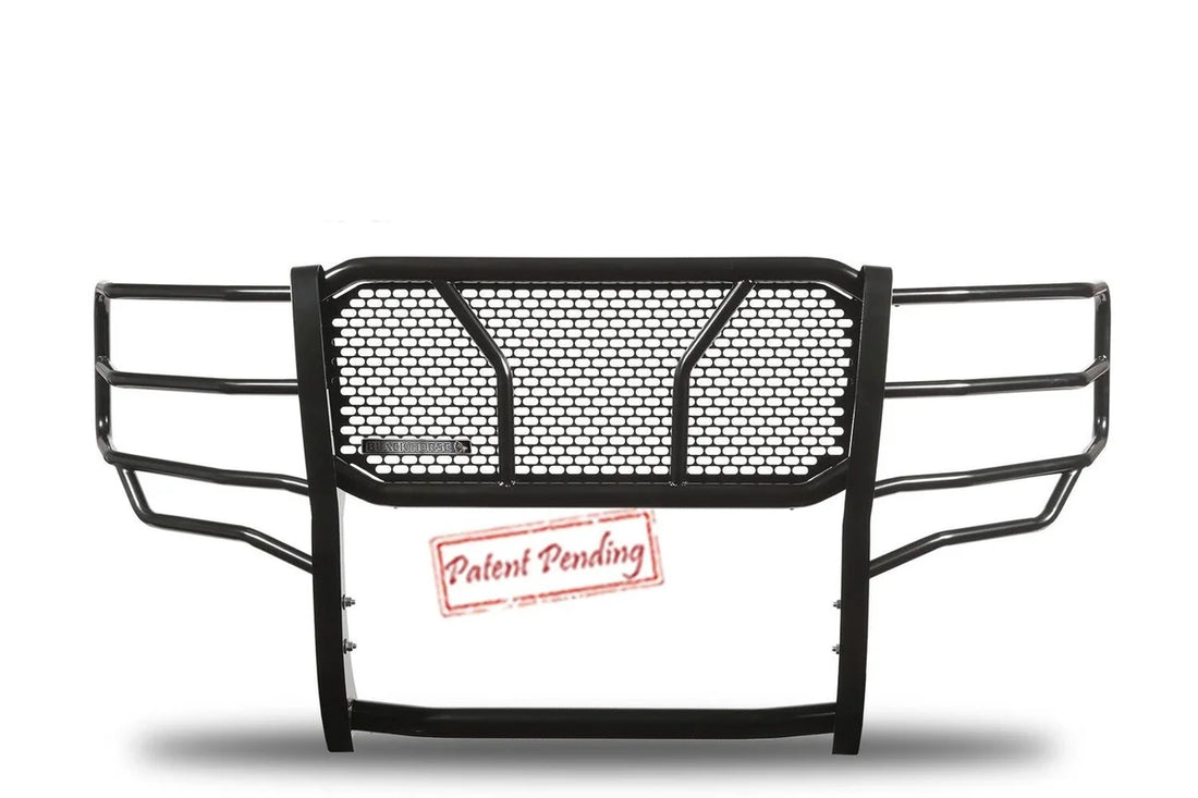 Black Horse Off Road Rugged Heavy Duty Grille Guard RU-TOTA16-B fits 2016-2022 Toyota Tacoma - Detail View