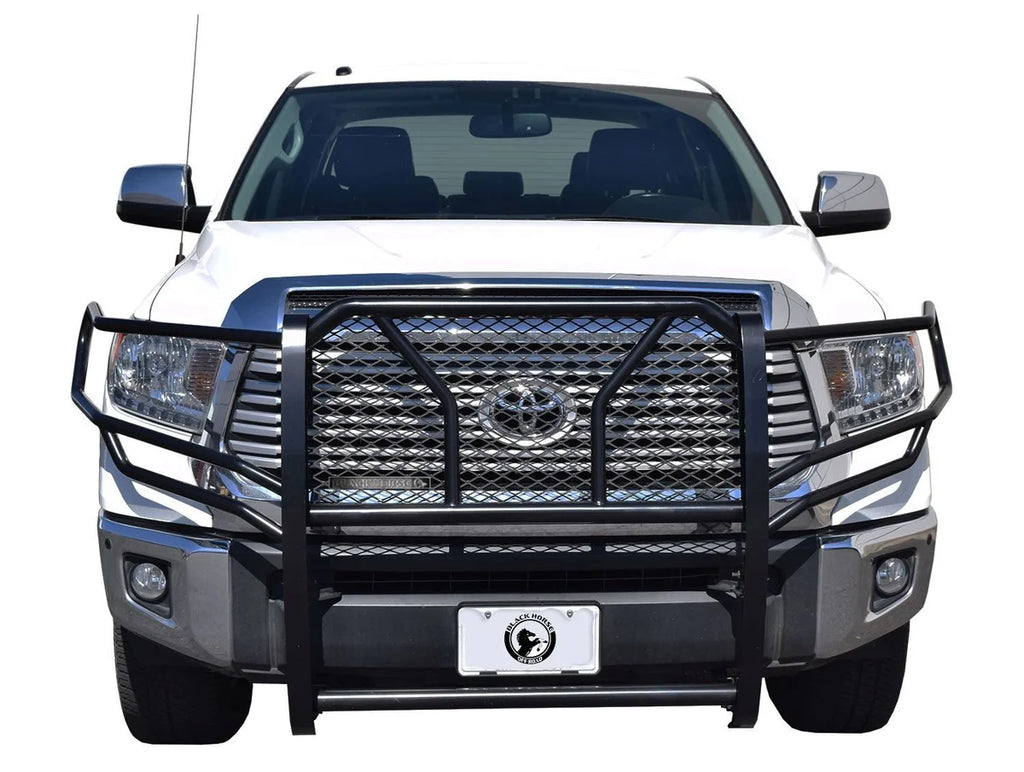 Black Horse Off Road Rugged Heavy Duty Grille Guard RU-TOTU07-B fits 2007-2021 Toyota Sequoia / Tundra - Main Product View