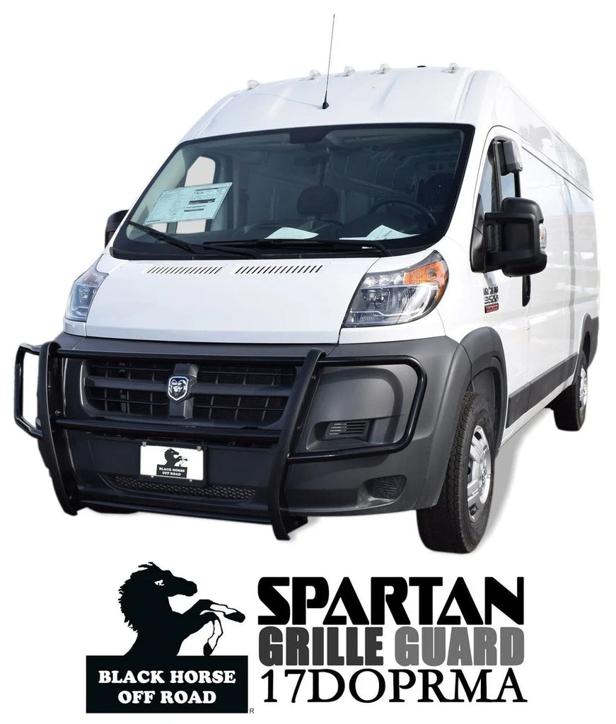 Black Horse Off Road Spartan Grille Guard 17DOPRMA fits 2014-2022 Ram Promaster 1500 / 2014-2022 Ram Promaster 2500 - Main...