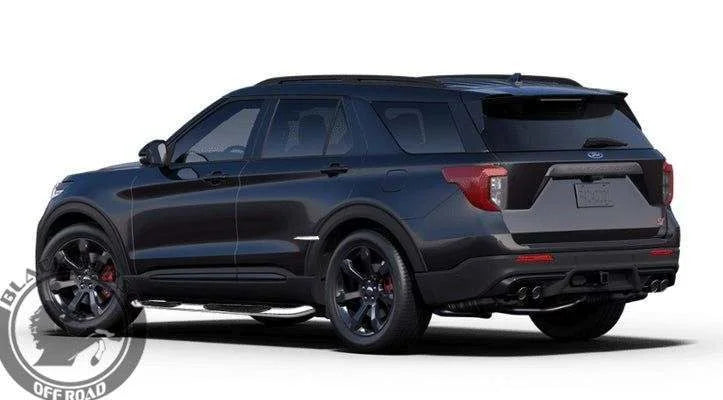 Black Horse Off Road Stainless Steel Stainless Steel 9B4765SS fits 2020-2022 Ford Explorer - Detail View