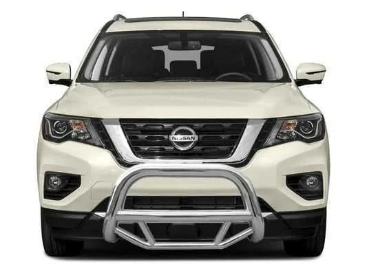 Black Horse Off Road Stainless Steel Stainless Steel No skid plate MBS-NIA1802 fits 2013-2022 Nissan Pathfinder - Side View