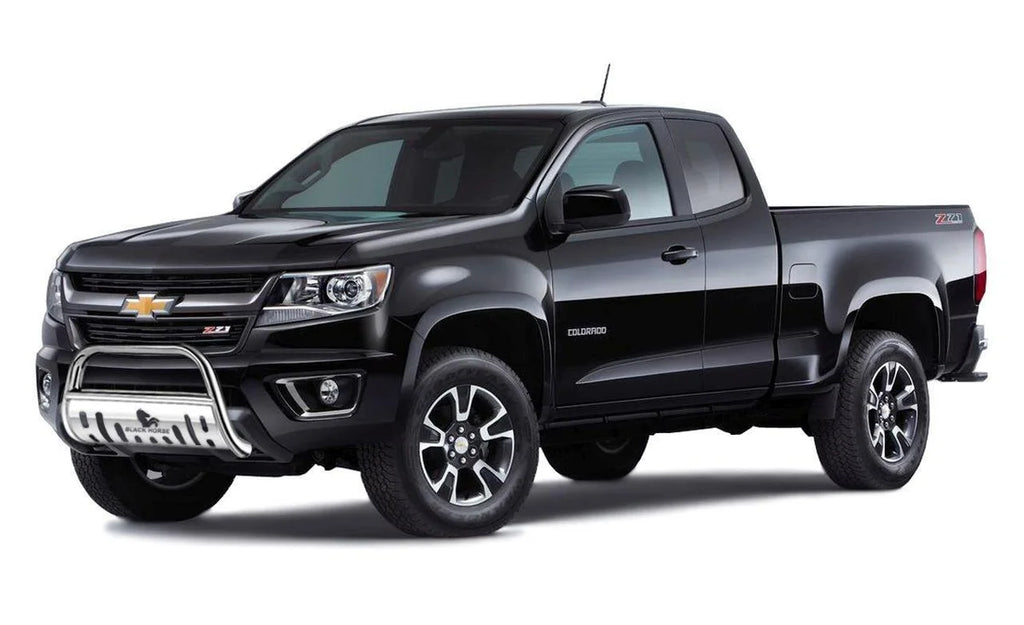 Black Horse Off Road Stainless Steel Stainless Steel Skid Plate BB030709-SP fits 2015-2019 Chevrolet Colorado / 2015-2017 ...