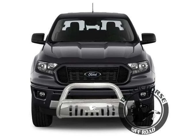 Black Horse Off Road Stainless Steel Stainless Steel Skid Plate BBFO100-SP - Main Product View