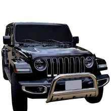 Load image into Gallery viewer, Black Horse Off Road Stainless Steel Stainless Steel Skid Plate BBJPWR18-SP fits 2021-2022 Jeep Gladiator - Detail View