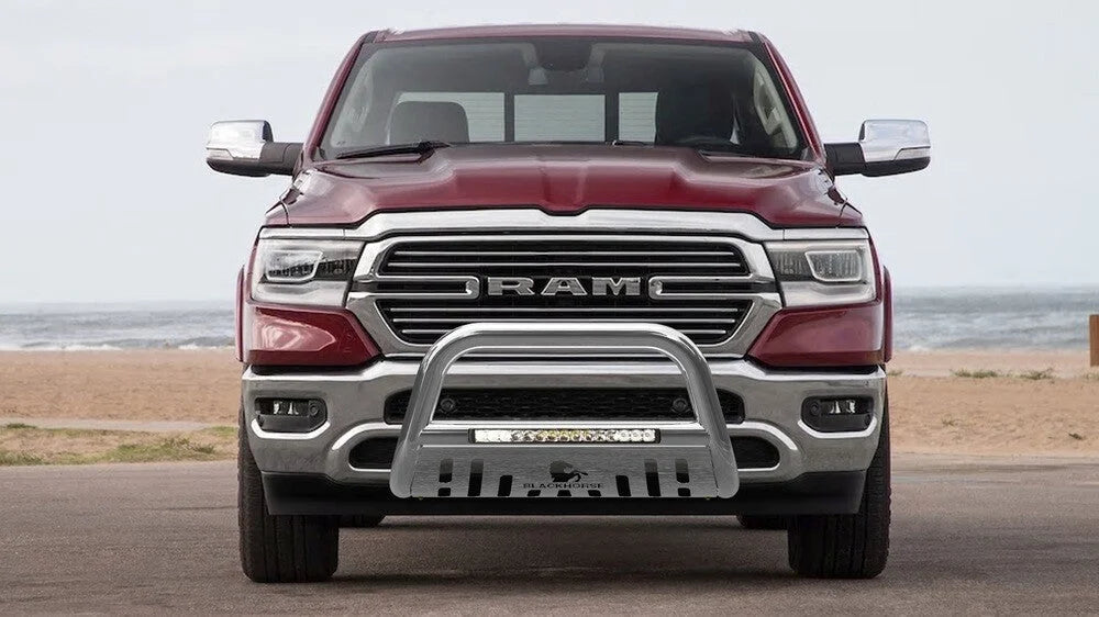 Black Horse Off Road Stainless Steel Stainless Steel Skid Plate BE-DO19S - Main Product View