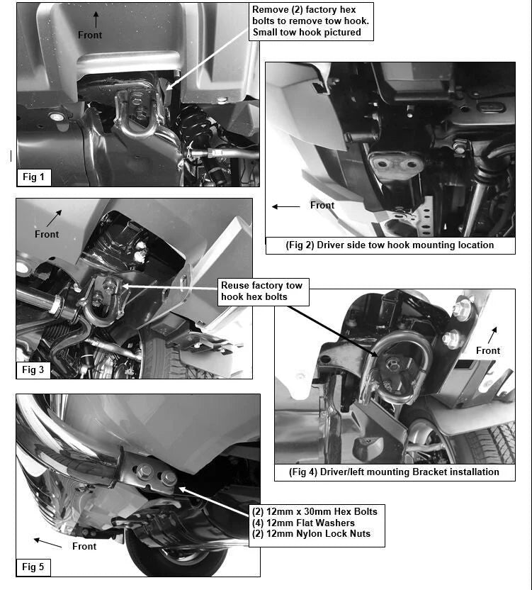 Black Horse Off Road Stainless Steel Stainless Steel Skid Plate BE-TOTUS fits 2008-2017 Toyota Sequoia - Detail View