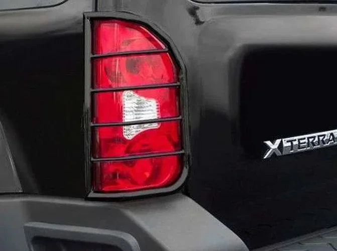 Black Horse Off Road Tail Light Guards 7G112106A fits 2005 Nissan Xterra - Detail View