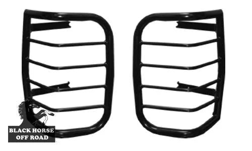 Black Horse Off Road Tail Light Guards 7TN15A fits 1996 Toyota 4Runner - Detail View