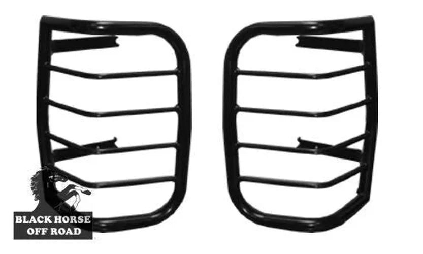 Black Horse Off Road Tail Light Guards 7TN15A fits 1996 Toyota 4Runner - Detail View