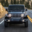 Load image into Gallery viewer, Black Horse Off Road Tubular Front Fender Flares TFFJL1 fits 2020-2022 Jeep Gladiator - Main Product View