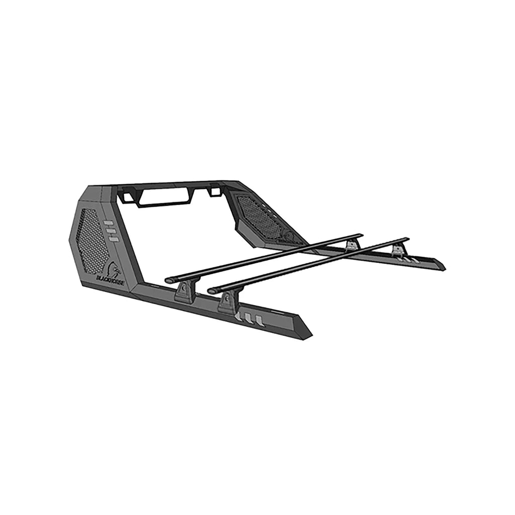 Black Horse Off Road Vigor Roll Bar W/ Cross Bar VRCB6408B