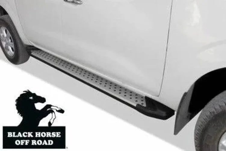 Black Horse Off Road Vortex Running Boards VO-JPCE - Detail View