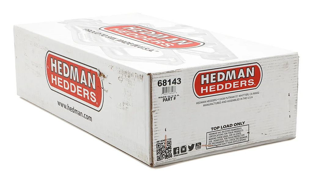Black Mid-Length LS Swap Headers For '68-72 Chevelle, El Camino Hedman Hedders - Additional View 8