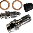 Load image into Gallery viewer, Bleeder &amp; Caliper Banjo Bolt Kit DragSpecialties B16-0726C - Main Product View