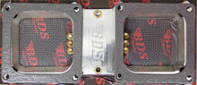 Load image into Gallery viewer, Blower Drive Service 671-871 Dual 4500 Billet Carb. Adapter Kit - Pol. CA-9027