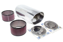 Load image into Gallery viewer, Blower Drive Service Dual Dominator Scoop w/ Filters - Polished SC-9003