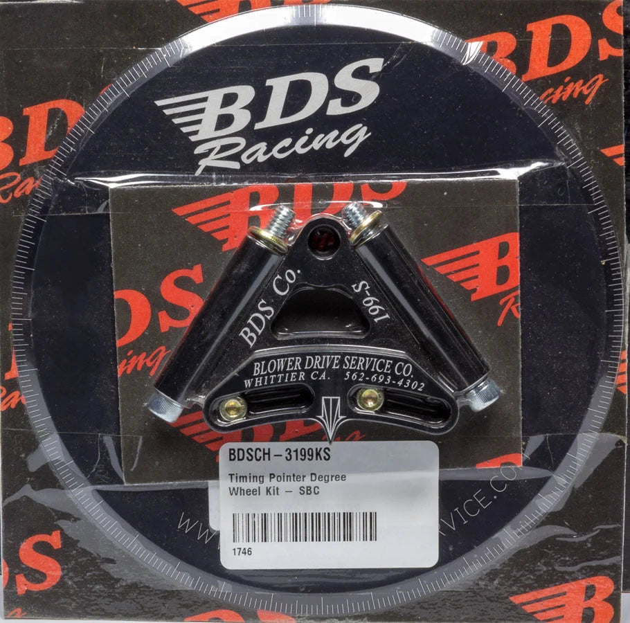 Blower Drive Service Timing Pointer Degree Wheel Kit - SBC CH-3199KS