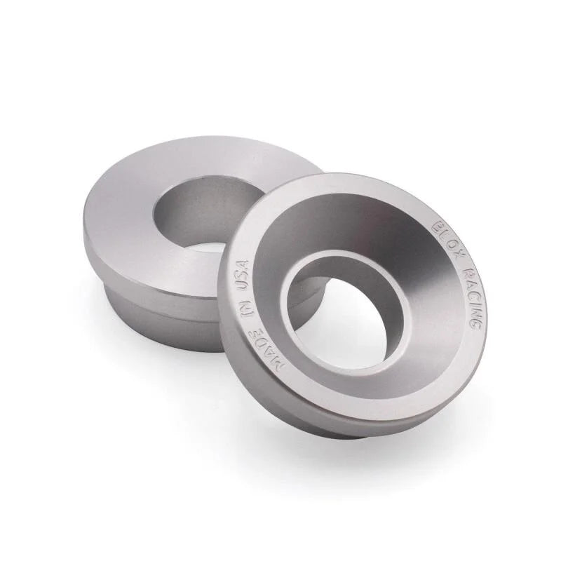 Blox Racing 2-pc Solid Shifter Bushing Kit, Front - For B-Series Transmission - Raw - Main Product View