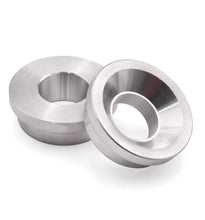 Load image into Gallery viewer, Blox Racing 2-pc Solid Shifter Bushing Kit, Front - For B-Series Transmission - Raw - Side View