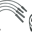 Load image into Gallery viewer, Blue Streak 8mm Spark Plug Wire Set - 40" MC-SPW4 - Main Product View
