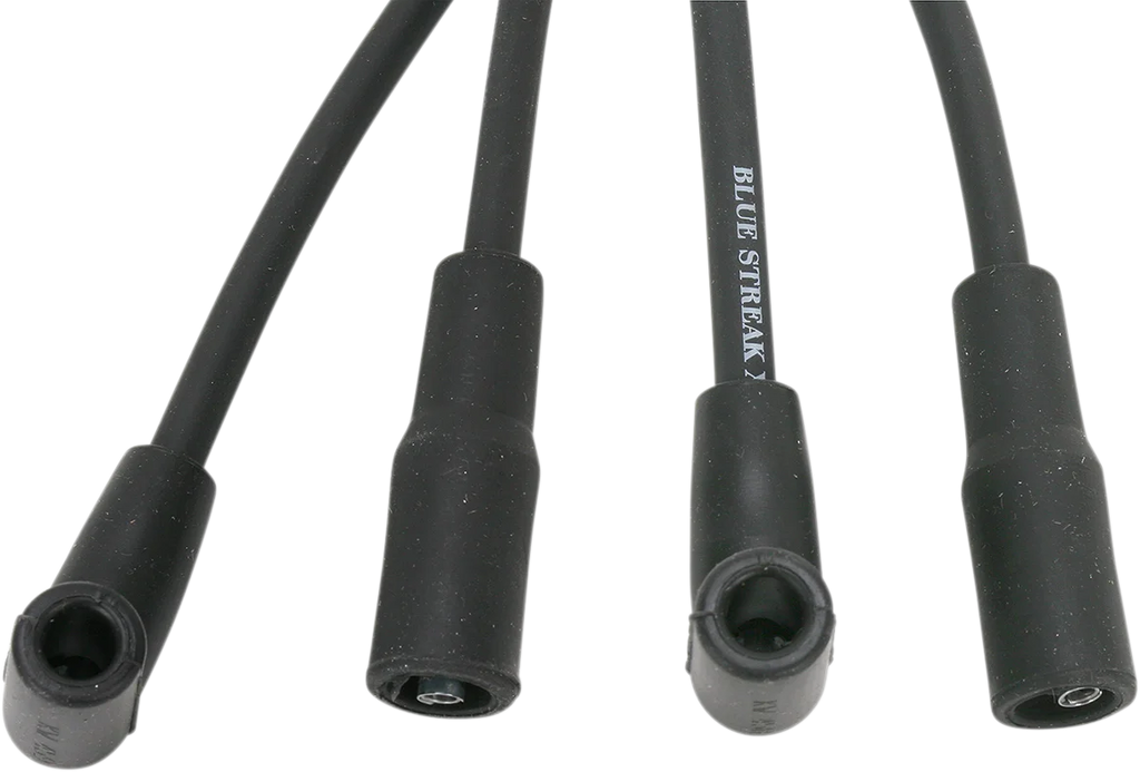 Blue Streak 8mm Spark Plug Wire Set - FXD MC-SPW11 - Side View
