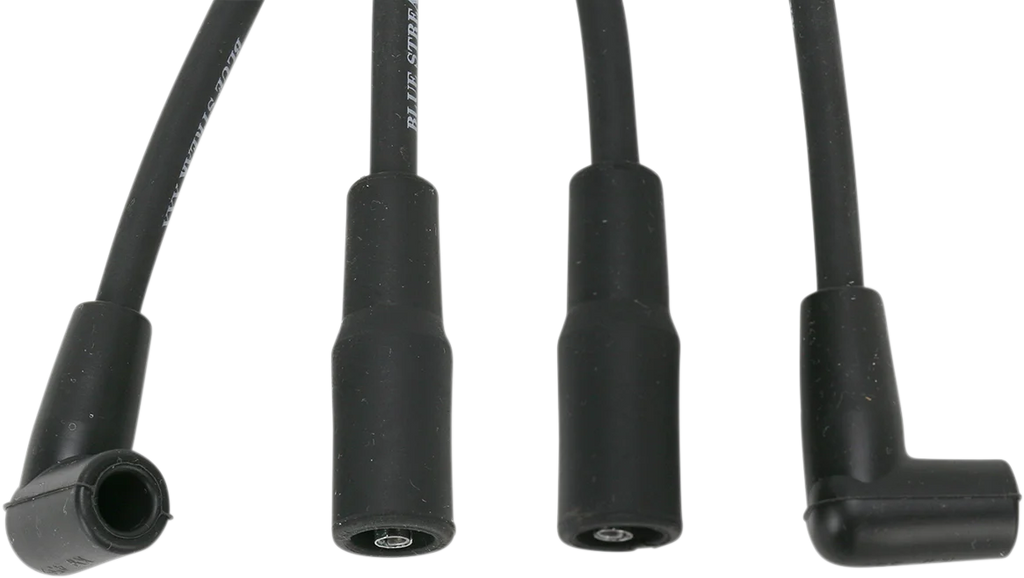 Blue Streak 8mm Spark Plug Wire Set - Softail MC-SPW13 - Side View