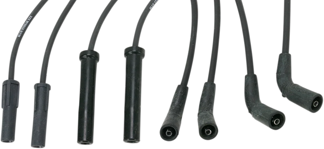Blue Streak 8mm Spark Plug Wire Set - XL 1200s MC-SPW12 - Side View