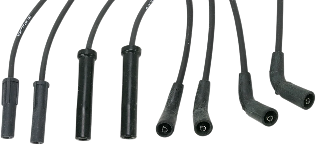 Blue Streak 8mm Spark Plug Wire Set - XL 1200s MC-SPW12 - Side View