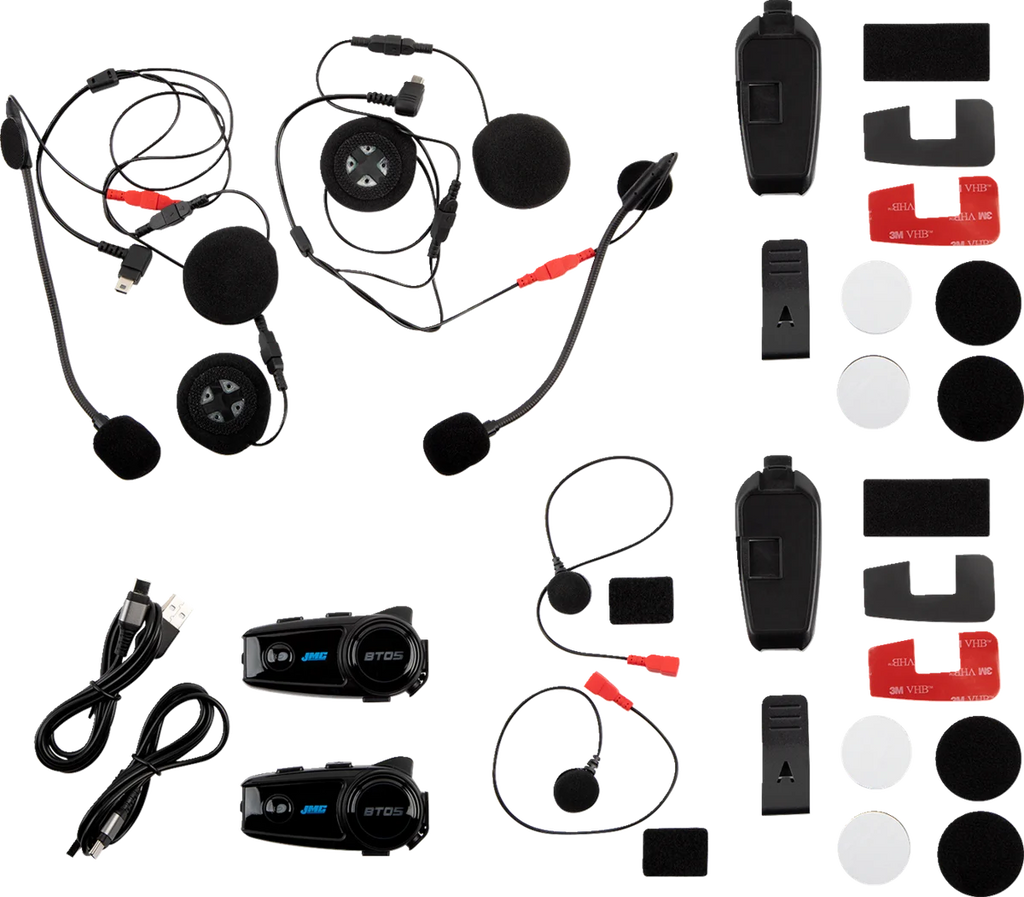 Bluetooth Headset - Dual Pack J&M HSBT-05PF-UNV-D - Main Product View