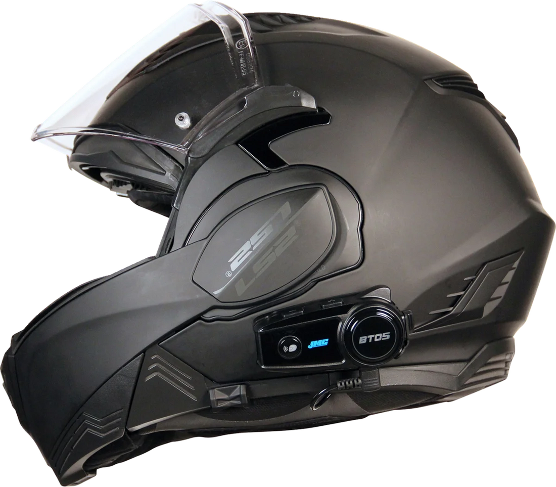 Bluetooth Headset - Dual Pack J&M HSBT-05PF-UNV-D - Side View