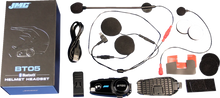 Load image into Gallery viewer, Bluetooth Headset - Dual Pack J&amp;M HSBT-05PF-UNV-D - Detail View