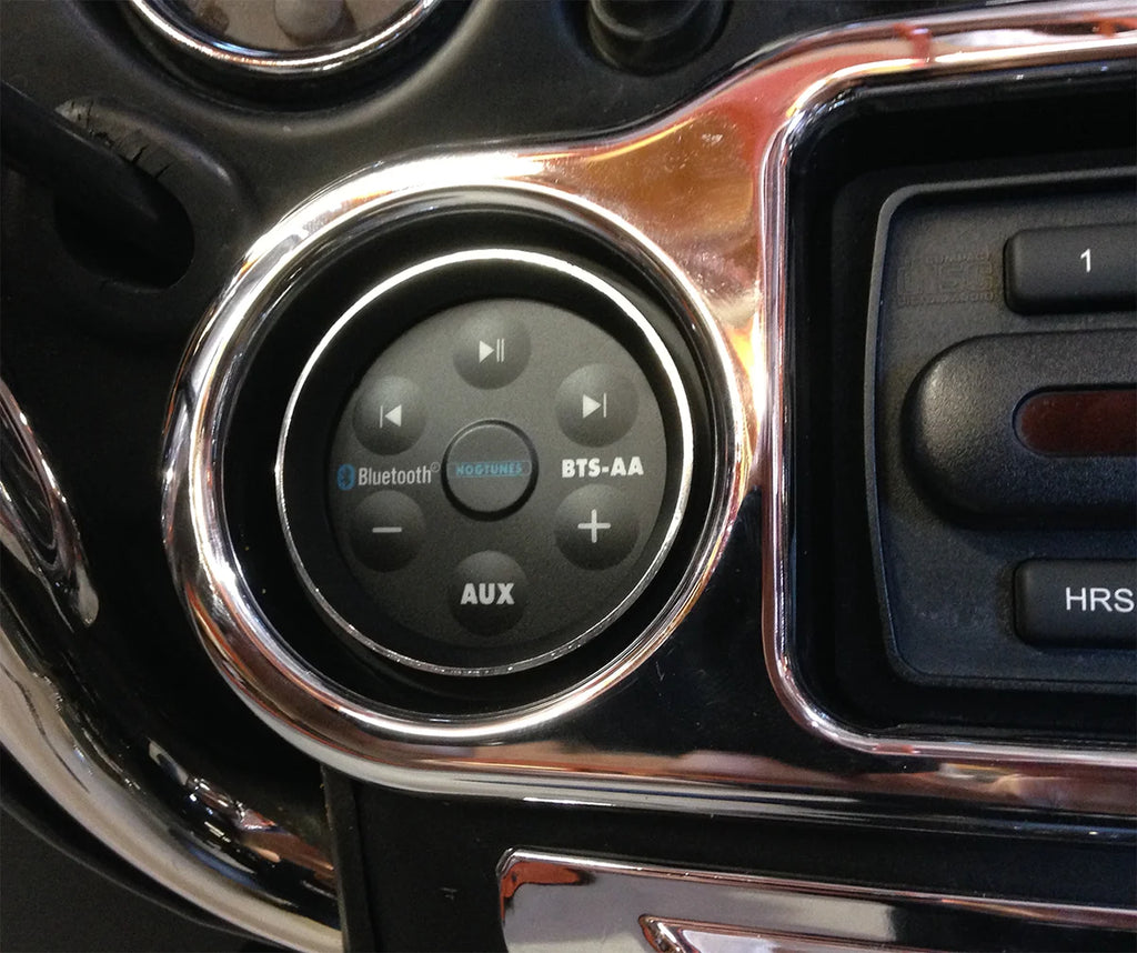 Bluetooth Music Receiver/Controller - Harley Davidson Hogtunes BTS-AA - Back View