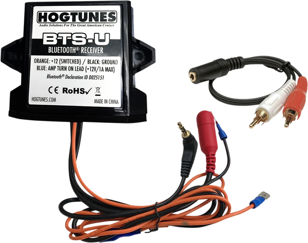 Bluetooth Receiver - Universal Hogtunes BTS-U - Main Product View