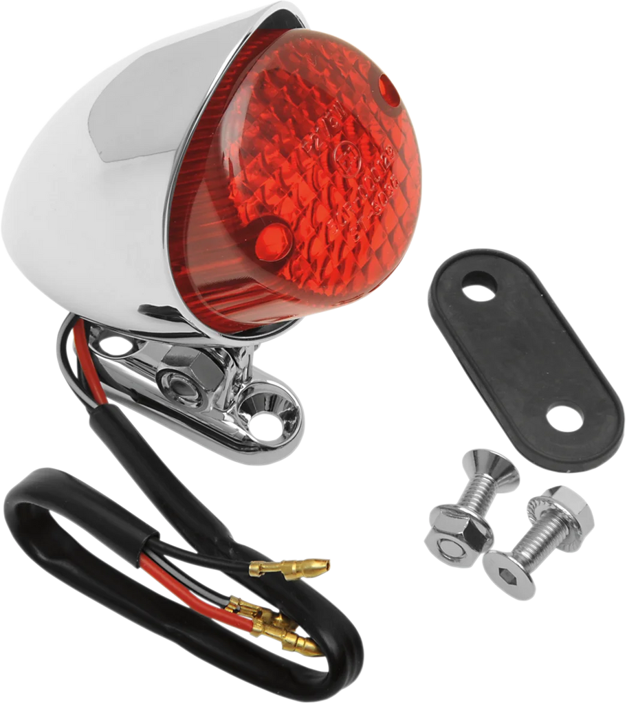 Bobber Taillight - Red Lens DragSpecialties 12-6015 - Main Product View