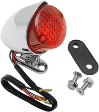 Load image into Gallery viewer, Bobber Taillight - Red Lens DragSpecialties 12-6015 - Main Product View