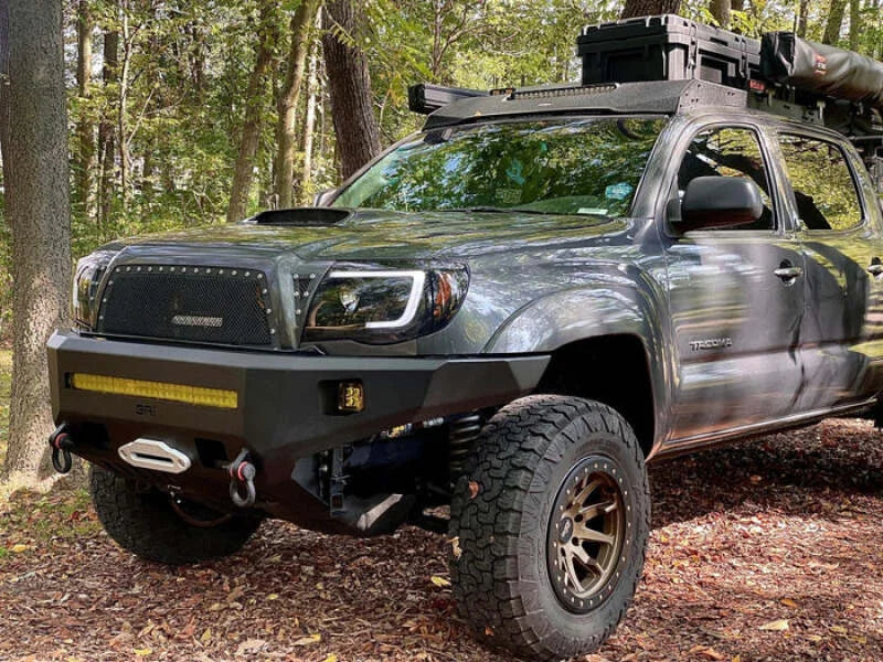 Body Armor 4x4 05-15 Toyota Tacoma Pro Series Front Winch Bumper - Additional View 5