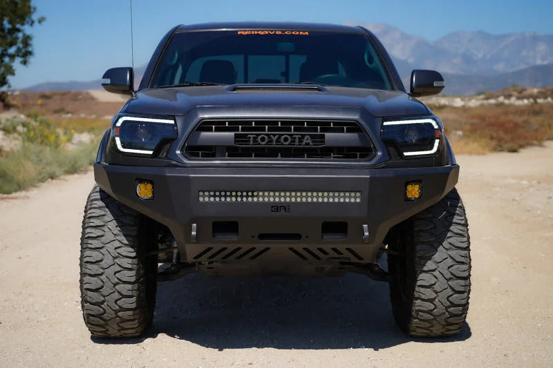 Body Armor 4x4 05-15 Toyota Tacoma Pro Series Front Winch Bumper - Additional View 8